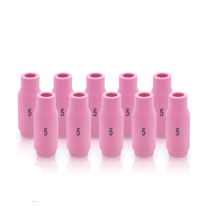 10PCS Tig  Nozzle Alumina  Cup 10N46 10N47 10N48 10N49 10N50 For WP17 18 26 TIG Welding Torch