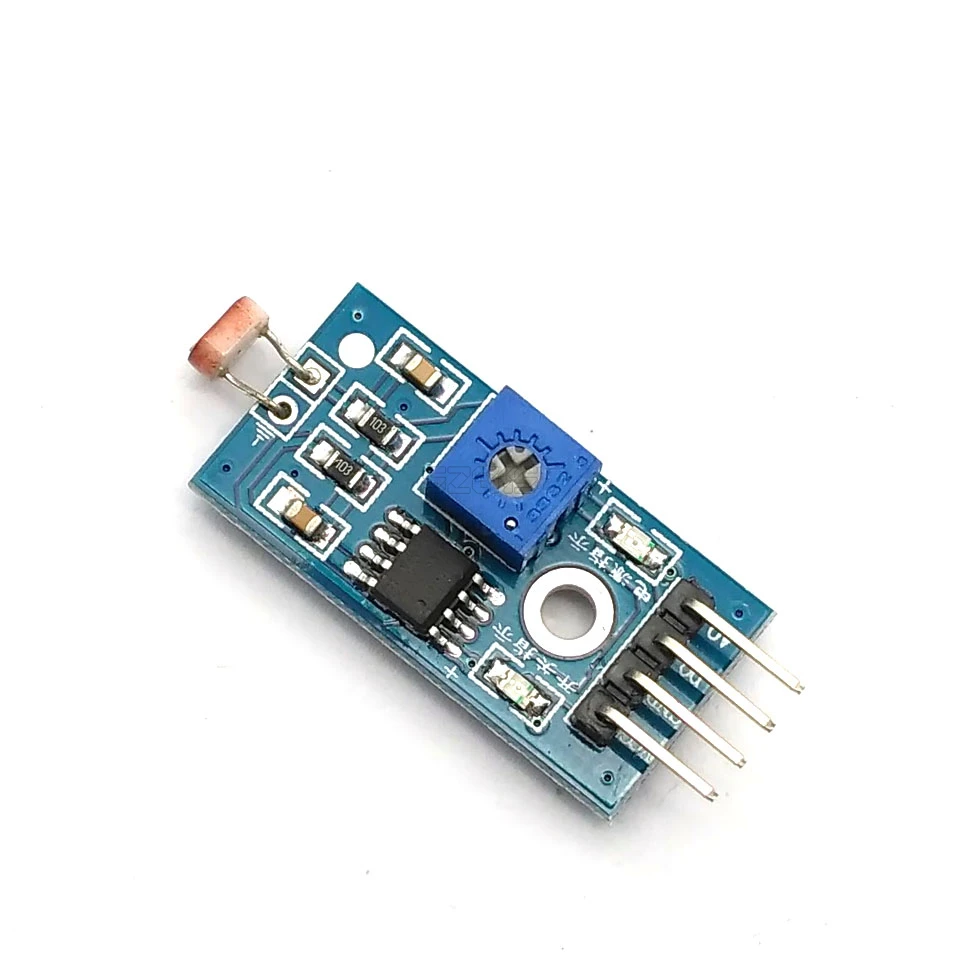LM393 Optical Sensitive Resistance Light การตรวจจับแสงเซนเซอร์โมดูลสำหรับ Arduino DIY Kit