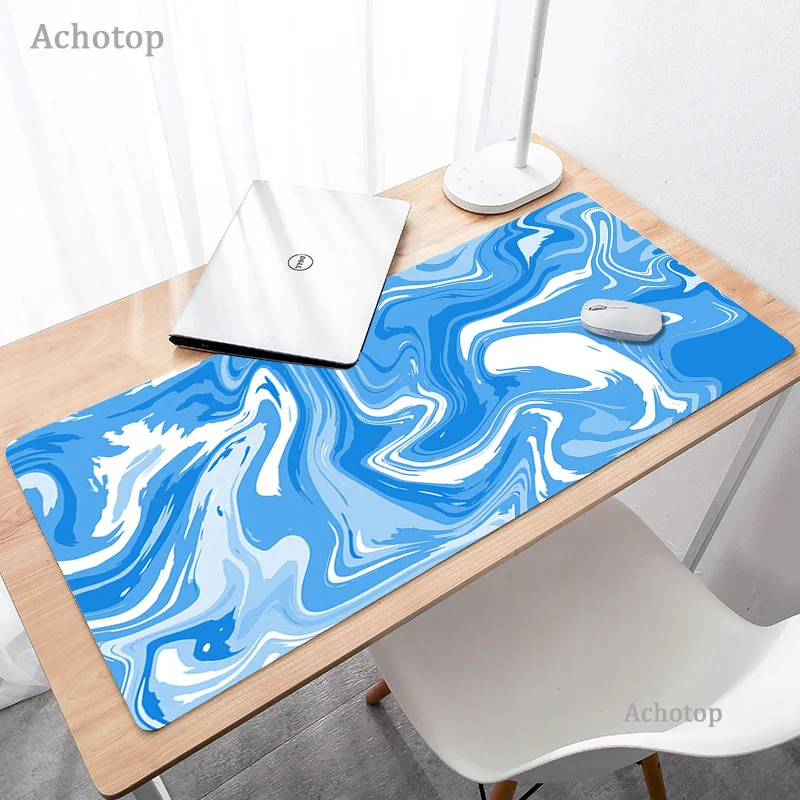 Black White Mousepad Art Mouse Pad Gamer Large mini PC Carpet Mat Work Desk Accessory Strata Liquid Table Mat For Table Computer