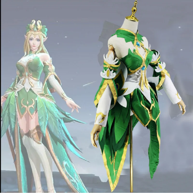 Arena Of Valor cos wangzhaojun cospaly costume Fairy princess full set