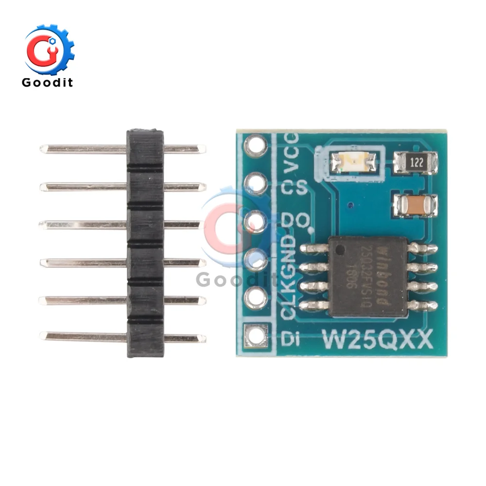 W25Q32 W25Q64 W25Q128 Large Capacity FLASH Storage Module SPI Interface BV FV STM32 Code