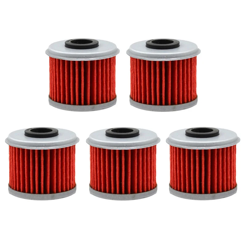 Motorcycle Oil Filter 1/2/5 pcs For HONDA CRF150R CRF150F CRF250X CRF250R CRF450X CRF450R TRX450R TRX450ER TRX450 TRX 450 R ER