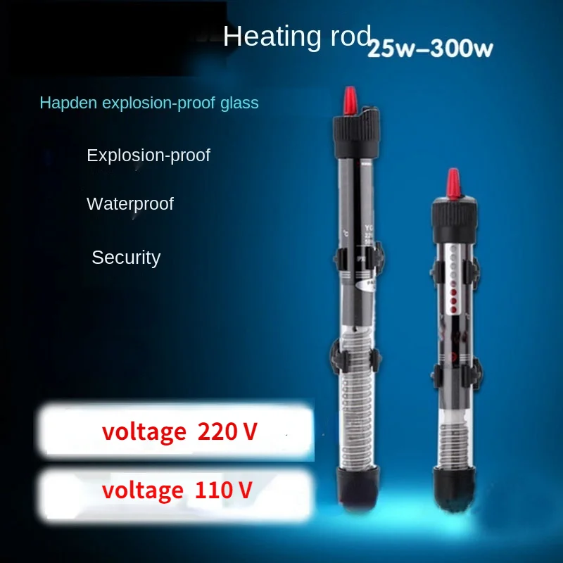 

110V / 220V Tropical Fish Tank Heating Rod Aquarium Automatic Thermostat Heater Rod EU /US Plug Explosion Proof Waterproof