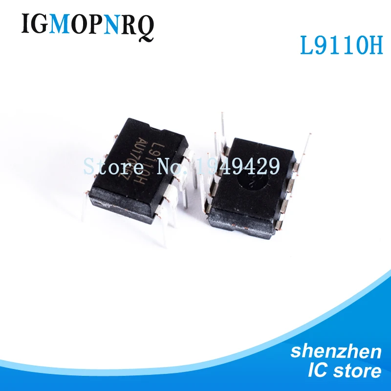 10pcs/lot L9110H DIP DIP-8 H-bridge driver / full-bridge driver / motor driver chip  authentic