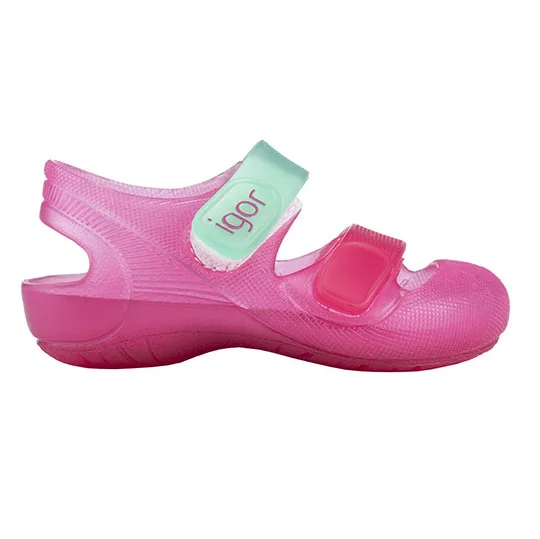 İgor S10146 Bondi Bicolor Beach Girl/Boy's Sandals Marine Footwear