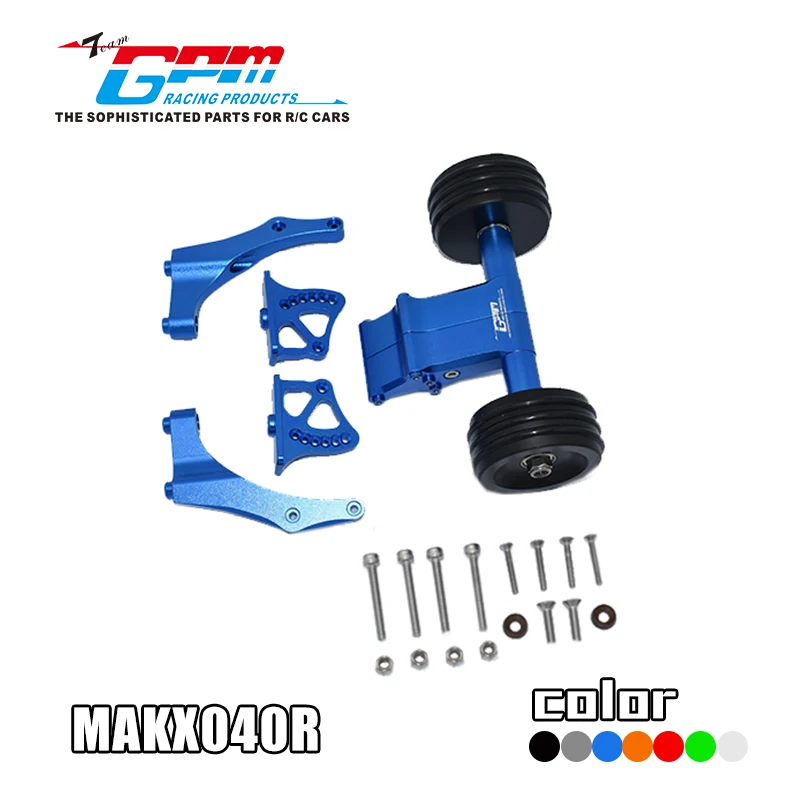 GPM Aluminiowe skrzydło i drążek kierowniczy do 1/5 ARRMA KRATON 8S ARA 110002 T1 ARA 110002 T2 4WD OUTCAST 8S BLX-ARA5810