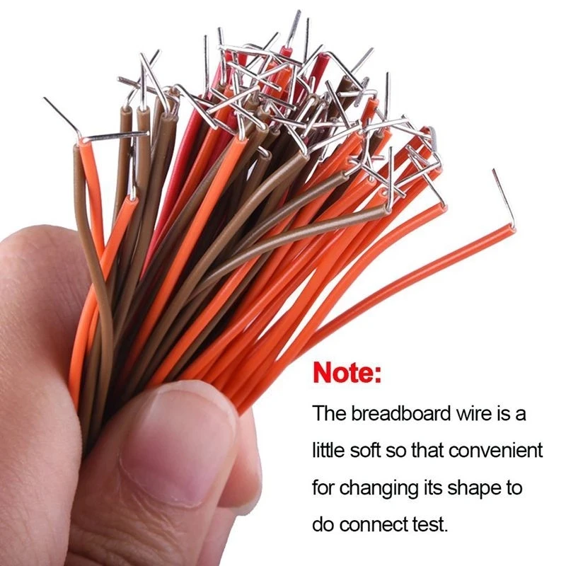 560Pcs Breadboard Jumper Wire Cables Kit for Arduino, 14 Vaules, 2-125 mm for Solder Circuits