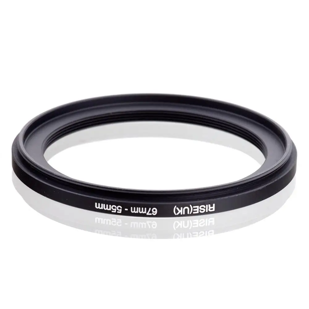 RISE(UK) 67mm-55mm 67-55mm 67 zu 55 Step down Ring Filter Adapter