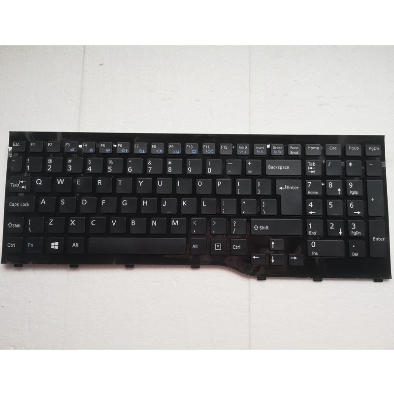 UI For Fujitsu Lifebook AH552 CP581751-01 CP611954-01 Laptop Keyboard New Black English
