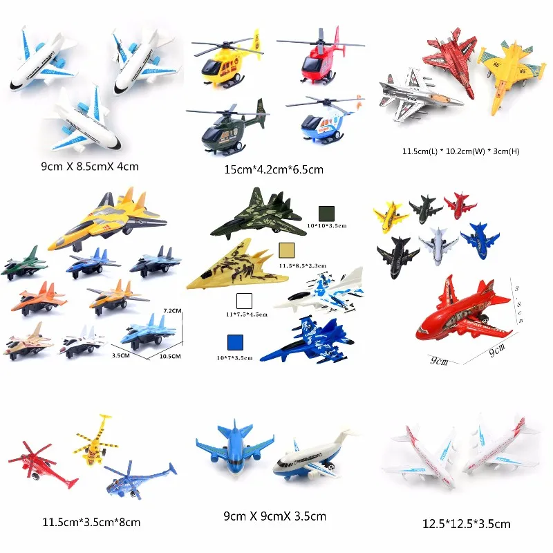 

Multi Styles 1PCS Air Bus Model Kids Children Fashing Airliner Passenger Plane Toy Passenger Model Random Color