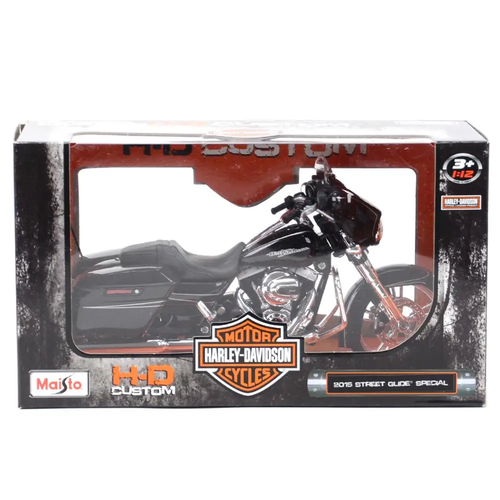 Maisto 1:12 Harley-Davidson 2015 Street Glide Специальные Литые автомобили коллекционные хобби