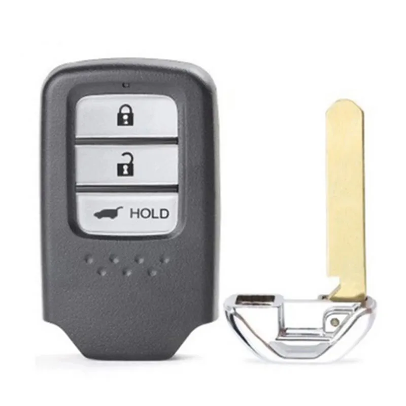 DIYKEY KR5V2X 3 Buttons Smart Fob Remote Control Key 433MHz ID47Chip Fits For Honda CRV 2017 2018 Keyless Car Accessories