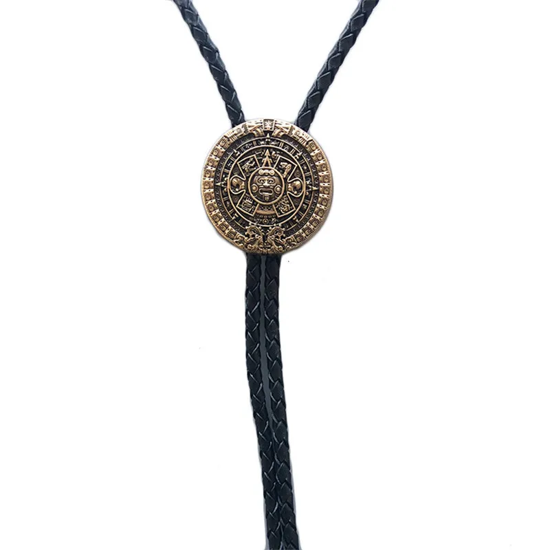 New Mexico Aztec Mayan Solar Calendar bolo Tie bolo Tie