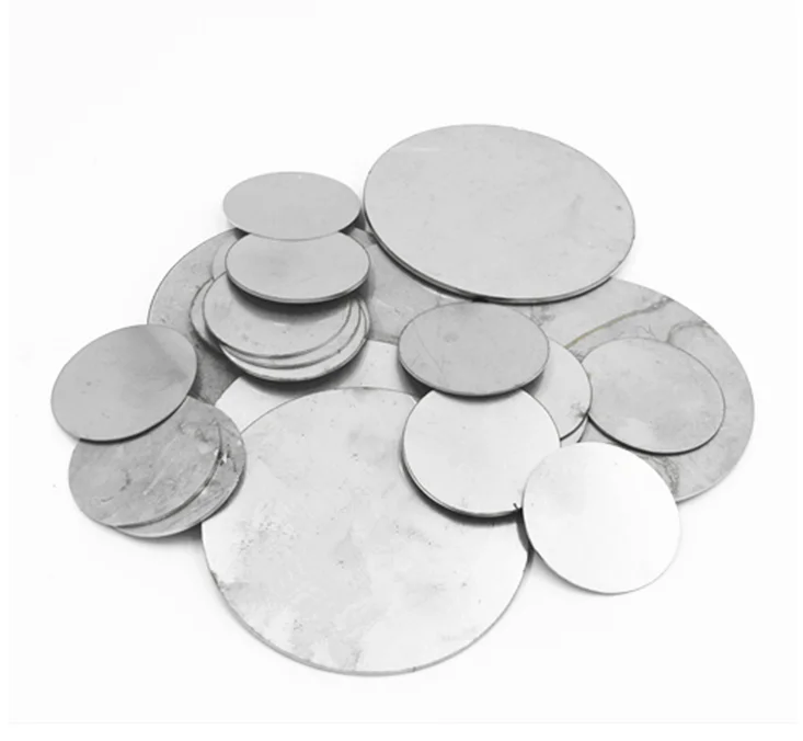 100mm thick 15mm aluminium discs circular plate disc  round corrosion resistant sheet laser cutting