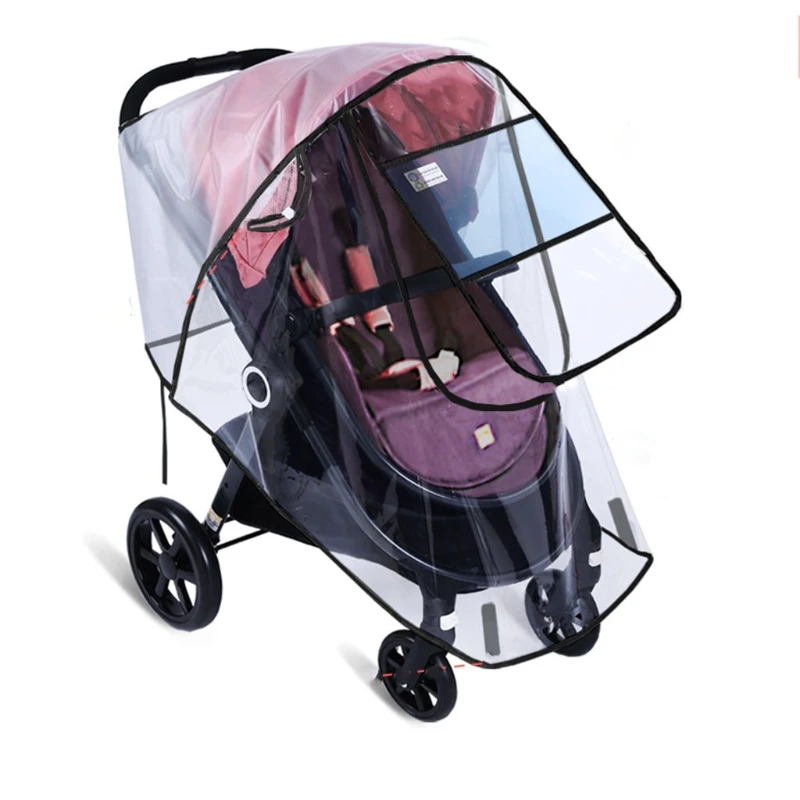 XXFE Stroller Rain Cover Travel Weather Shield for Going out During the Epidemic Shield to Safeguard Your Child from Wind