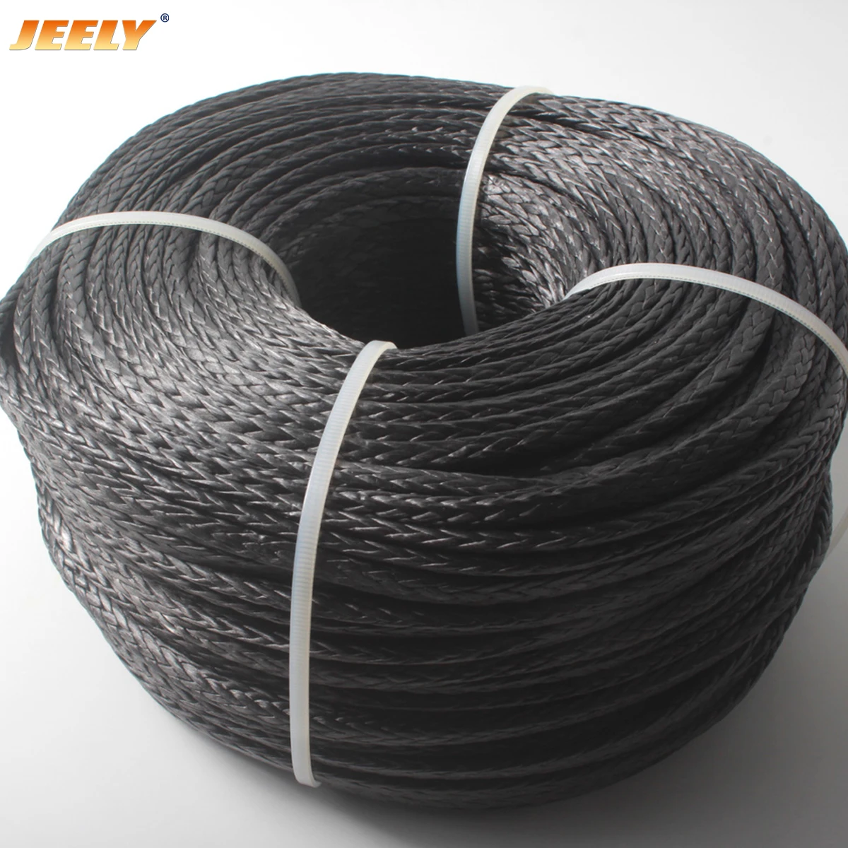 Jeely 12 weaves 3mm 2000lb 10m Paraglider  Winch Rope UHMWPE Braided