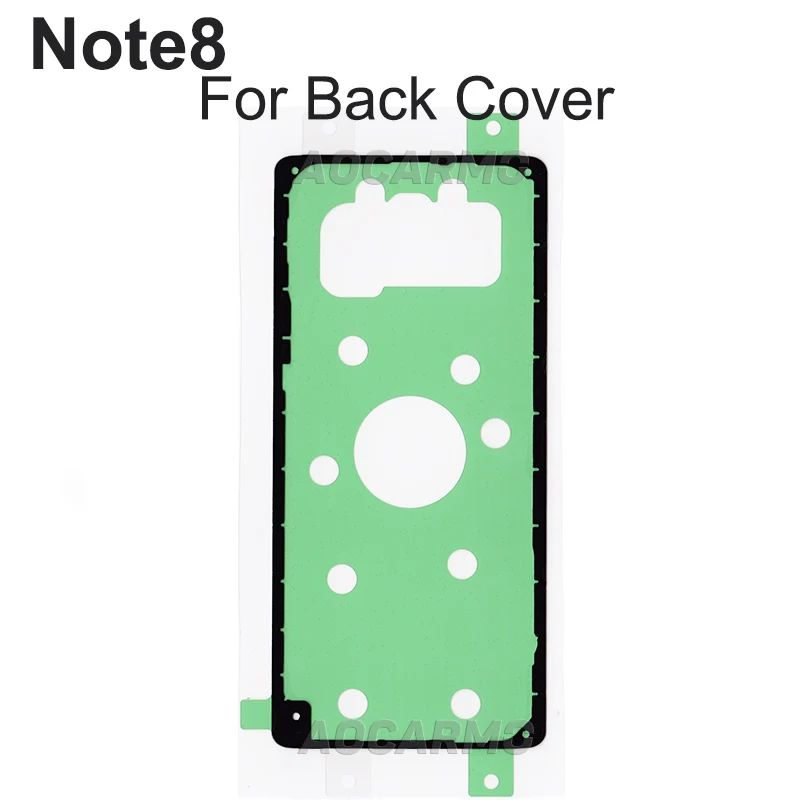 For Samsung Galaxy Note 8 Note8 SM-N9500 Full Set Adhesive Tape LCD Screen Back Battery Cover Frame Camera Lens Sticker Glue