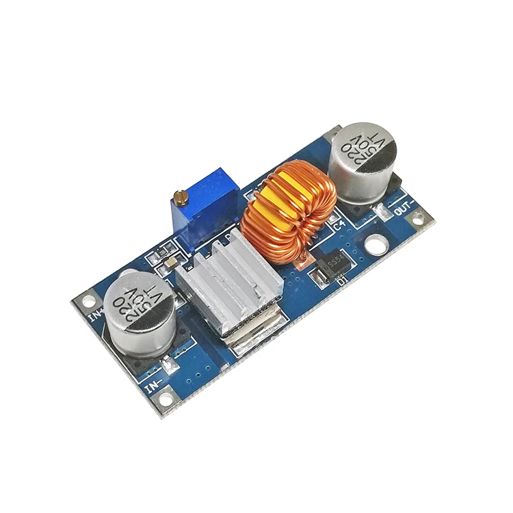 DC-DC xl4015 adjustable step-down module 4 ~ 38V high power 96% high efficiency low ripple 5A