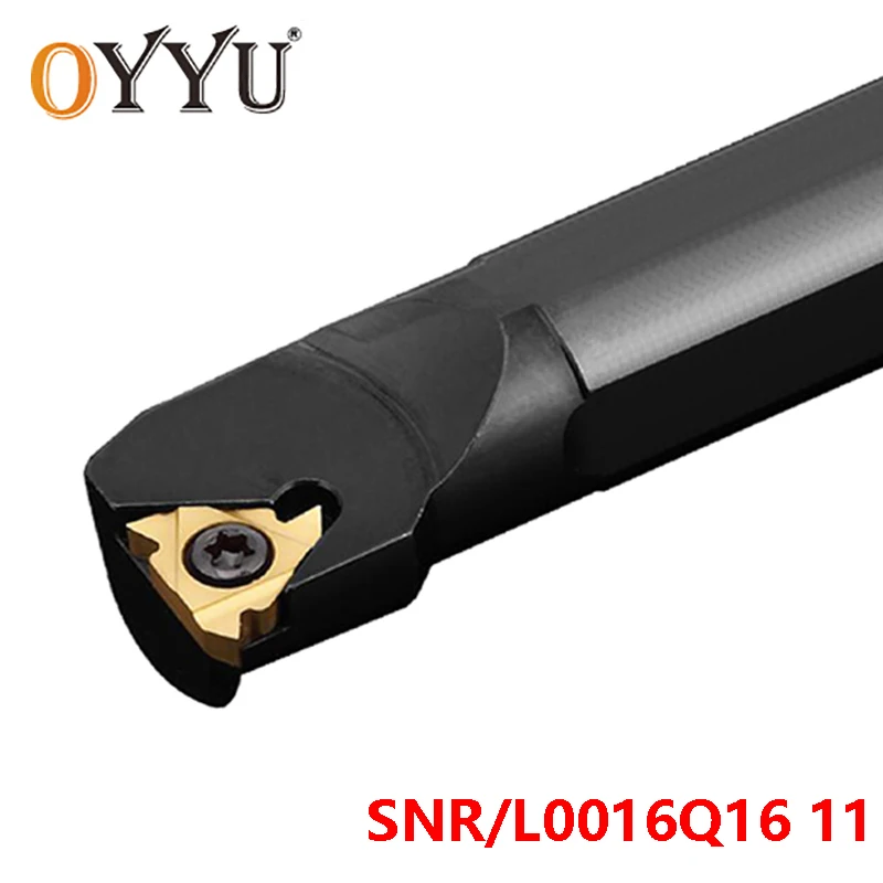 

Oyu токарный держатель инструмента SNR0016Q16 SNR0016Q11 SNL0016Q16 SNR 0016 SNL токарный станок с хвостовиком 16ER 16IR 11IR вставки