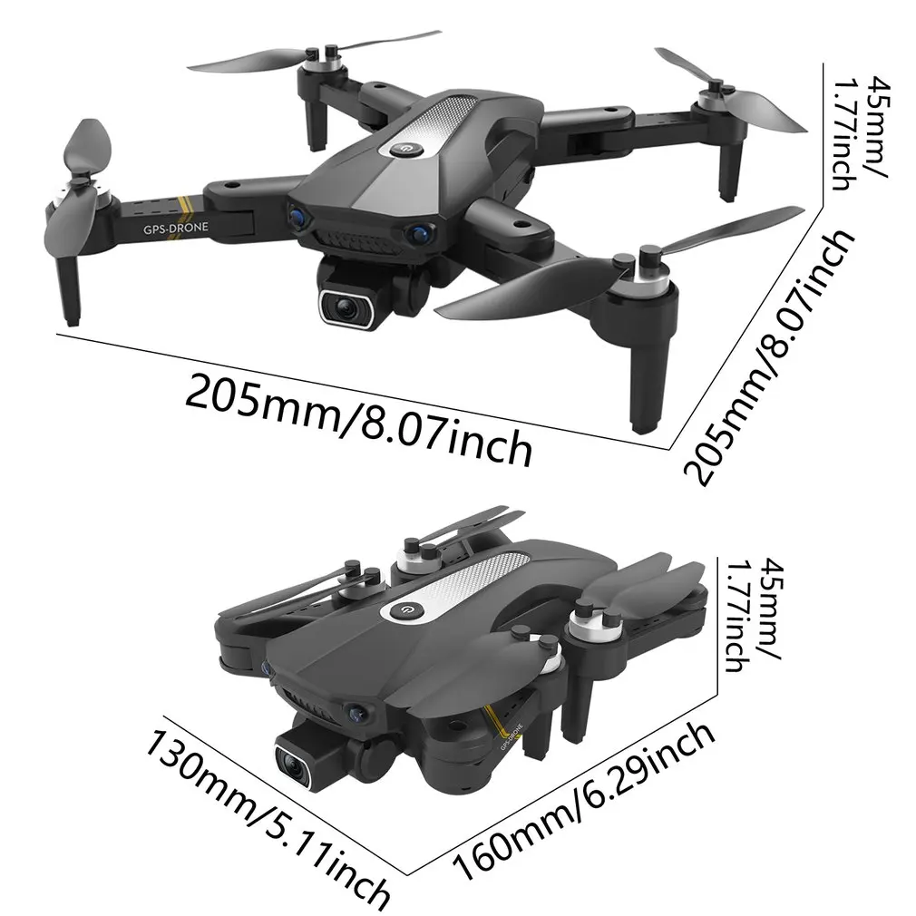 K80 PRO GPS Drone 4k/8K Camera Professional Aerial Photography Brushless Motor Foldable RC Quadcopter Toy 2200mAh Battery