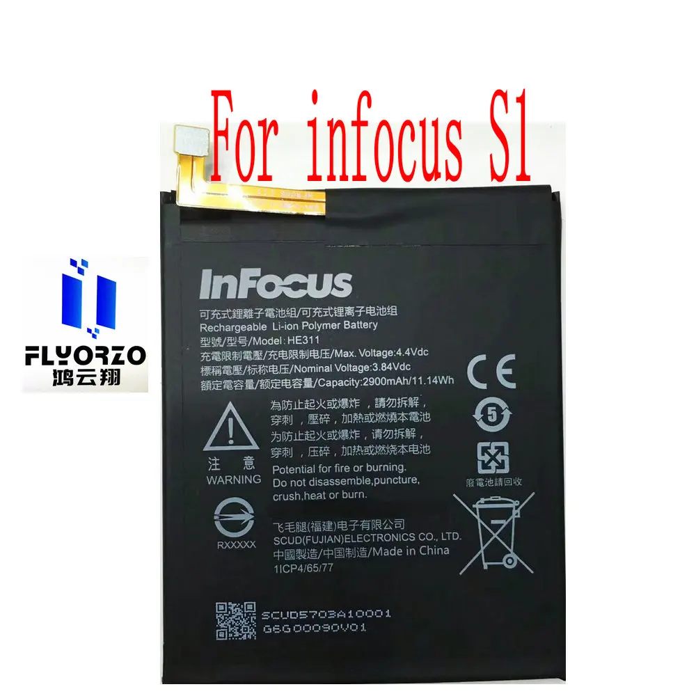 

Brand New Original 2900mAh HE311 Battery For Infocus S1 Mobile Phone