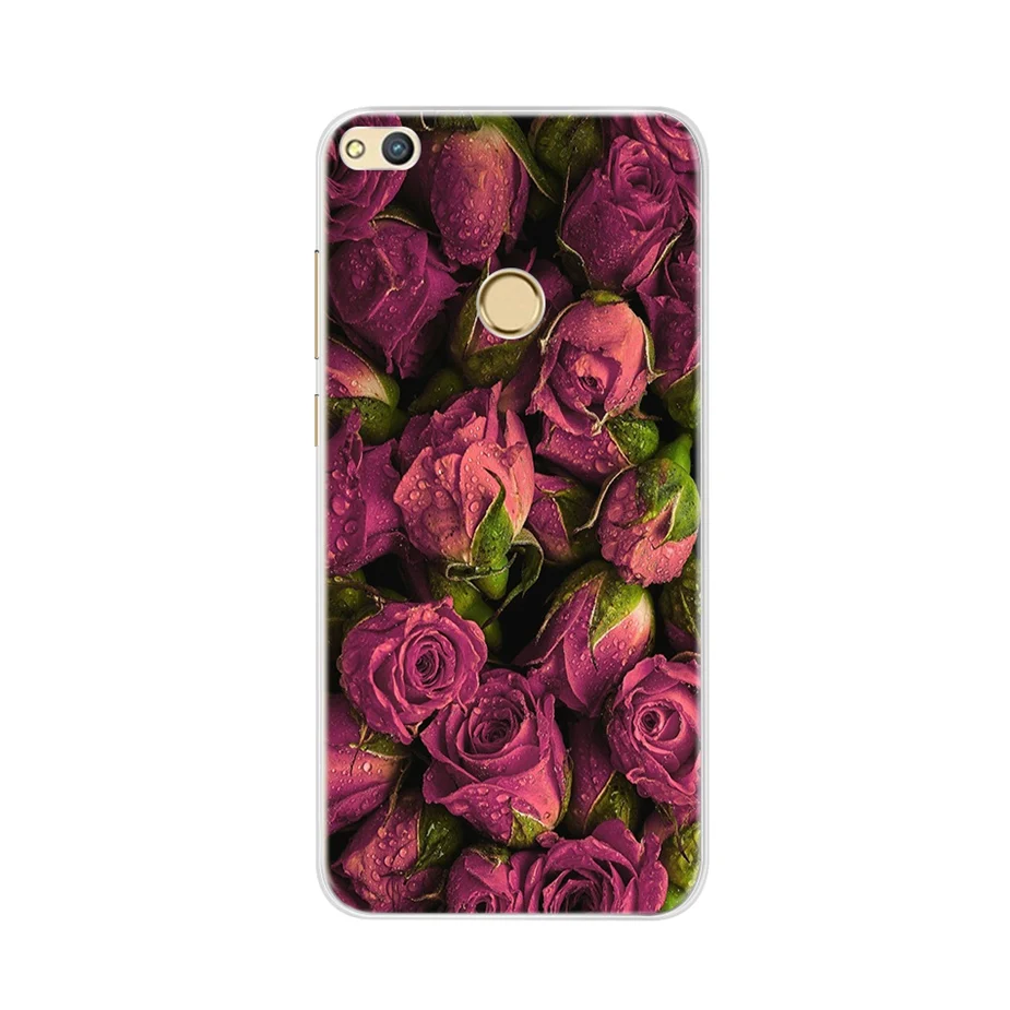 For Huawei P8 Lite 2017 Case Huawei GR3 2017 Silicone Cute Cover Soft Phone Case For Huawei P9 Lite 2017 on Honor 8 Lite Housing