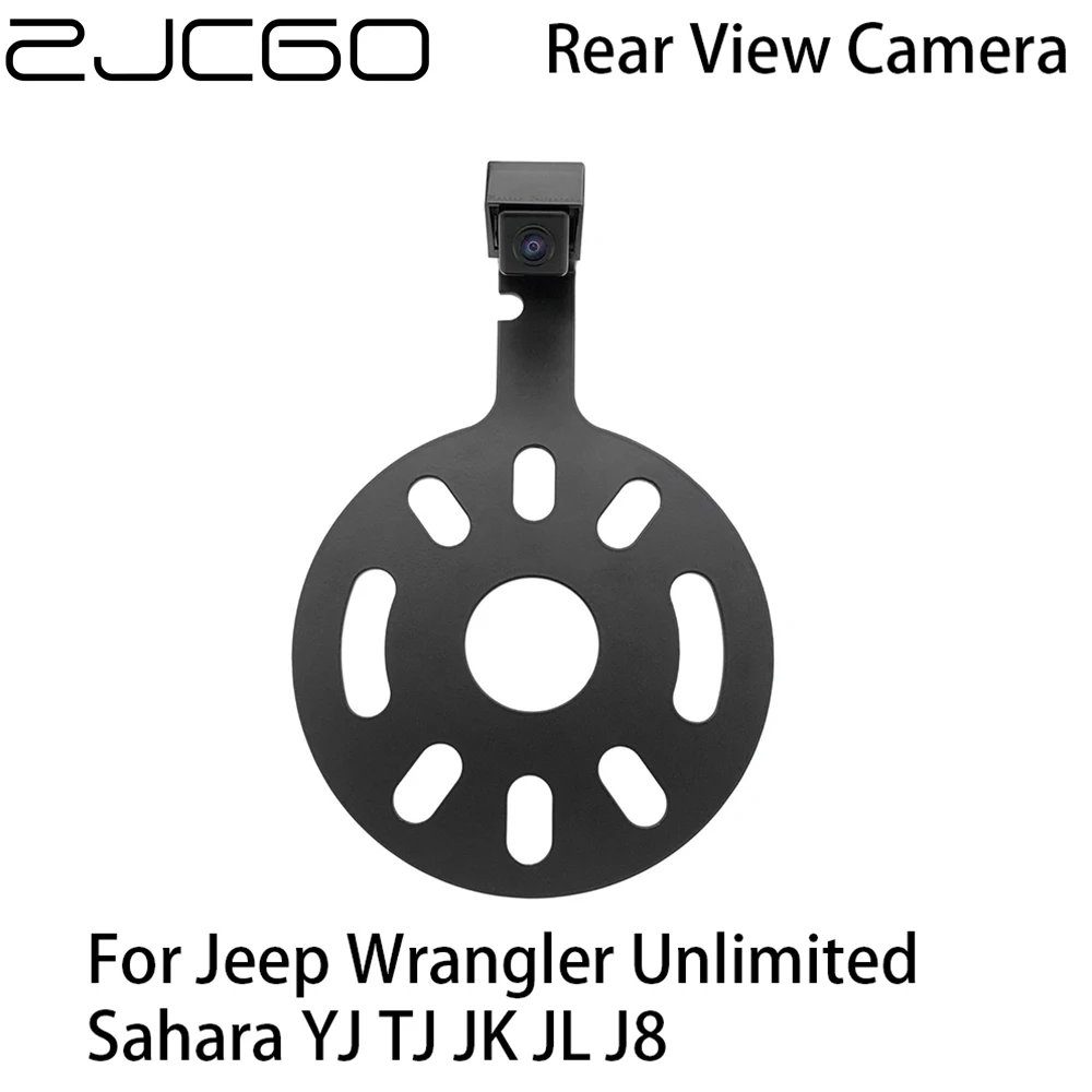 ZJCGO Car Rear View Reverse Back Up Parking Camera for Jeep Wrangler Unlimited Sahara YJ TJ JK JL J8