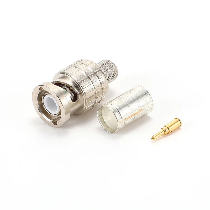 CANARE L-50Ω BNC Khớp Phích BPC5FA Đồng Trục Cáp Video Kết Nối Tần Số Cao Trung Chuyển Cắm VSWR 1.1 1.2 2/4G Cho HD L-5DFB Cáp