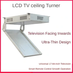 Electric Motorized Tv Inside Rotating Mount Hidden Ceiling Remote 26-84