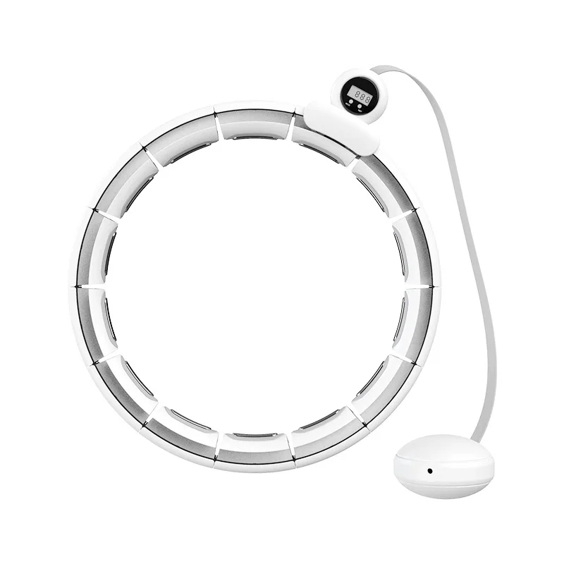 16 17 18 knots Contains Magnet Smart Fitness Hoop Sports Slmming Hoops with Counter Silent Skin-friendly 360-degree Massage