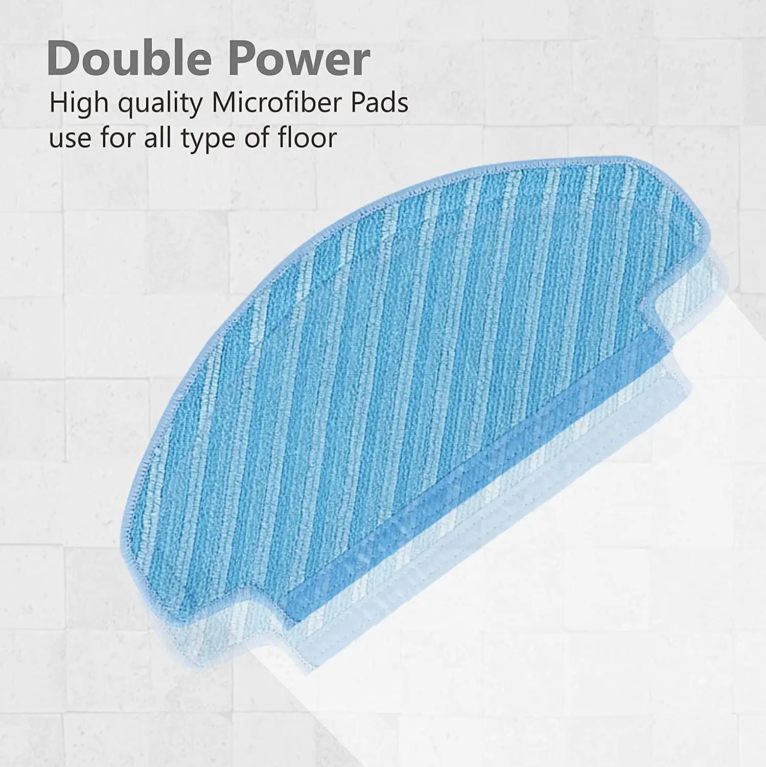 Juego de almohadillas de tela de repuesto para mopa Ecovacs Deebot Ozmo 920 950, piezas de aspiradora