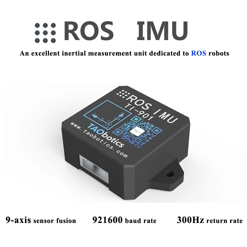 

HFI-A9 9 Axis ROS Robot IMU Module Arhs Attitude Sensor USB Interface Gyroscope Accelerometer Magnetometer 300Hz