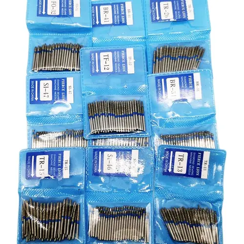 Imagen 2 del producto Una bolsa FG Dental diamante fresa bola redonda 1,6mm vástago odontología SF BR serie uso Odontologia para herramientas rotativas de alta velocidad