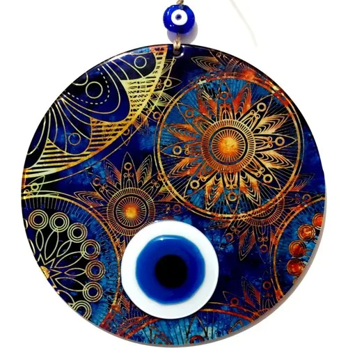 Mixperi Solar Figured Fusion Glass 23 cm Amulet Wall Ornament Home Decoration Wall Decor