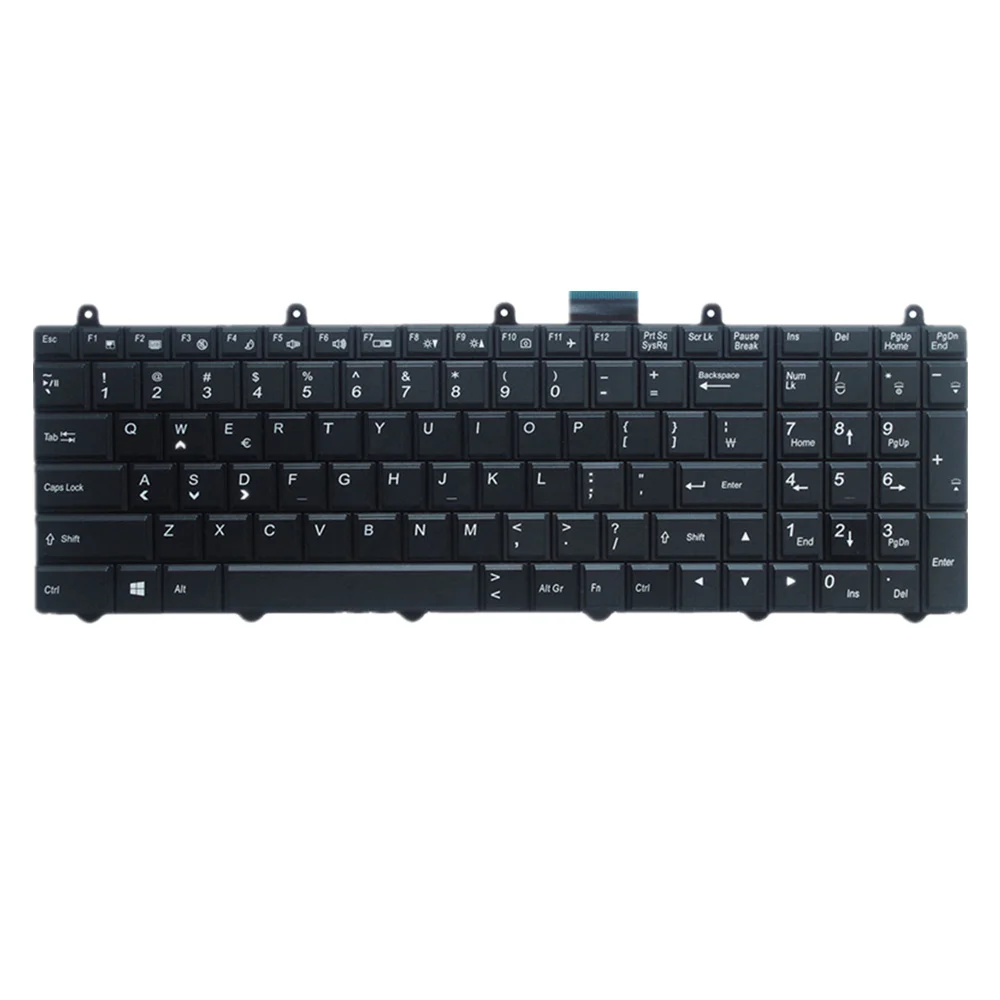 

Laptop Keyboard For CLEVO P270WM P270WM3 Colour black US UNITED STATES Edition