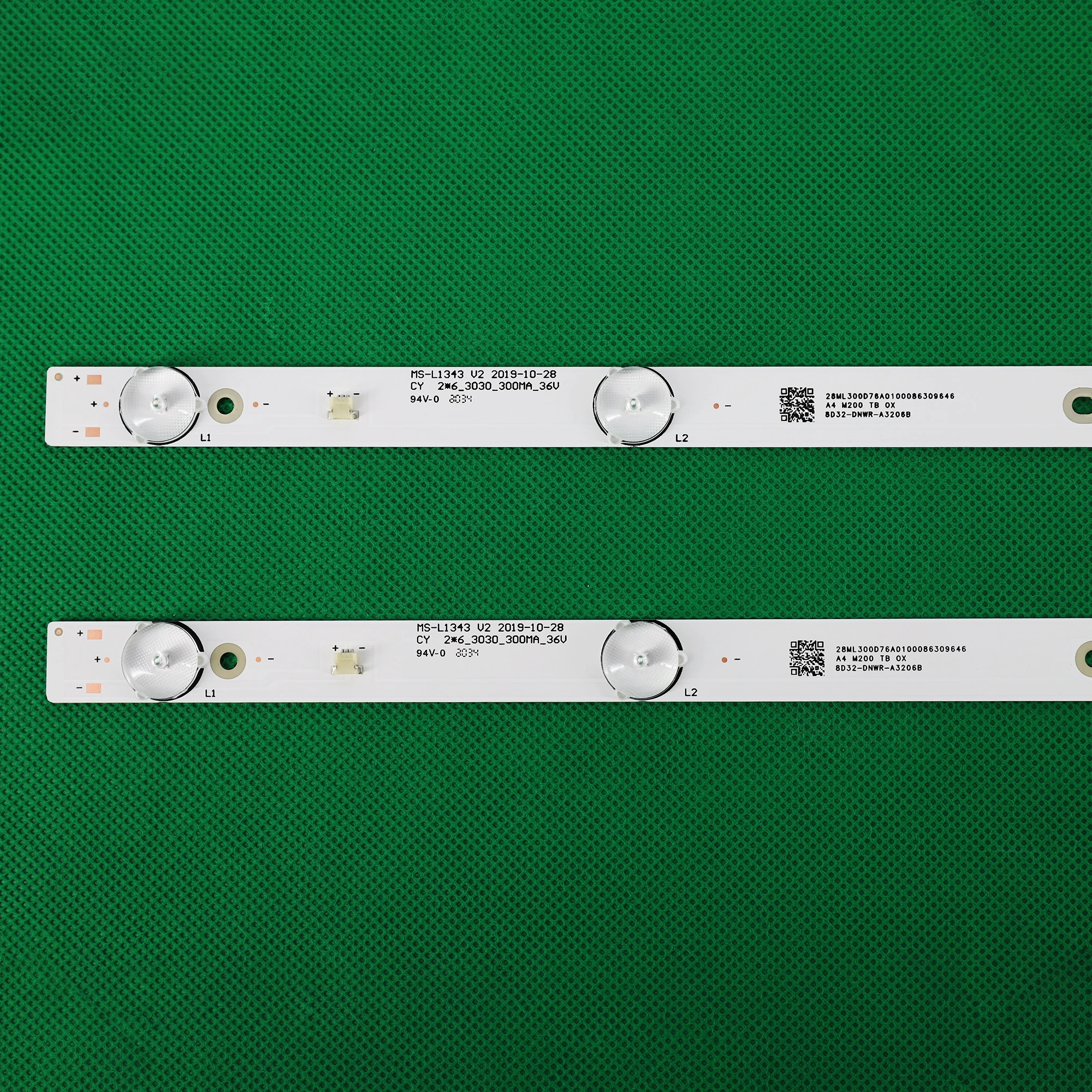 TVs LED Backlight Strips MS-L1343 V1 V2 8D32-DNWR-A3206B 32" LED TV Bars CY 2*6_3030_300MA_36V Bands Rulers JL.D32061330-081AS-M