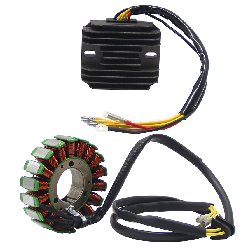 Motorcycle Stator Coil & Voltage Regulator Rectifier For Suzuki GS550E GS500E GS550L GS550M GS550T GS650E GS650G GS750E GS750