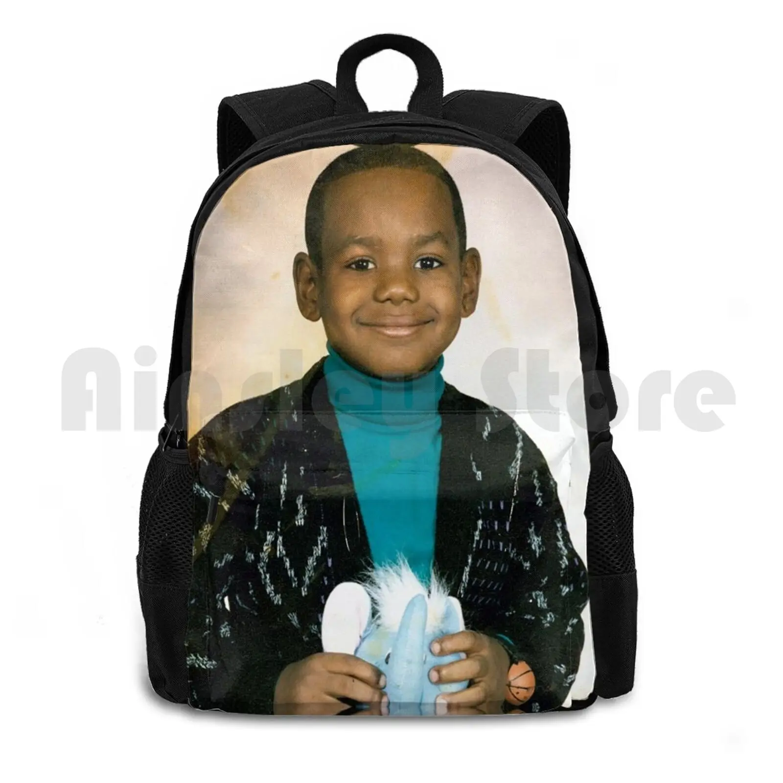 James ( Kid ) Outdoor Hiking Backpack Waterproof Camping Travel James Curry James Harden Bulls Cavs Cavaliers Spurs Basketball