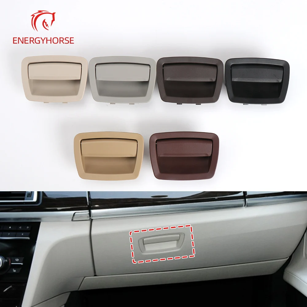 Glove Box Handle Switch Car Interior Door Handles Passenger Sundries Storage Trunk For BMW 5 Series F10 F11 7 Series F01 F02