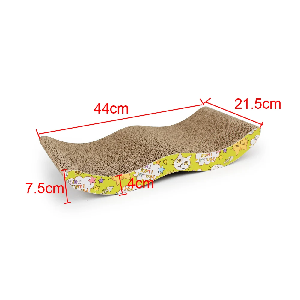 Cat Scratcher Toy Funny Cat US Hot Sale Sofa Design Cat Scratching Corrugated Board Easy Clean Toy Scratcher Bed Pad For Pet Cat