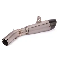 Mid Pipe for Ducati 959 Panigale Motorcycle Exhaust Pipe 61mm Middle Slip On Original Catalyst Stainless Steel Titanium Alloy