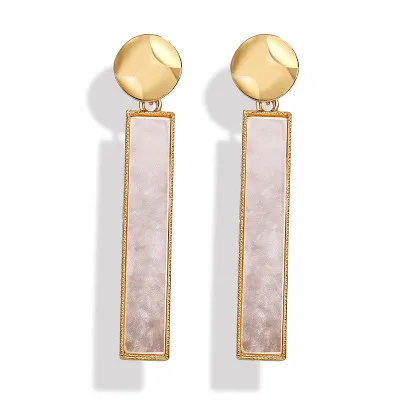 Fashion Statement Earrings Geometric Clips Earrings for Women Charm Earrings No Hole Earing Modern Female Jewelry