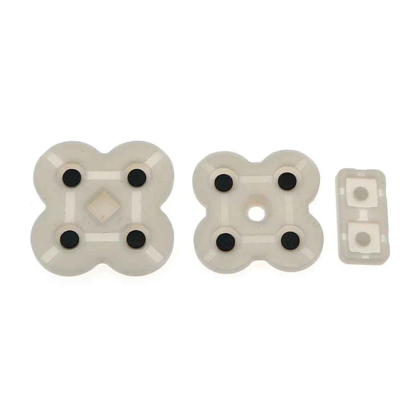 JCD 1 Set Voor NDS Lite Geleidende Rubberen Knop Pad Set Vervanging Deel Voor NDSL DSL Silicon Knoppen 9 Kleur