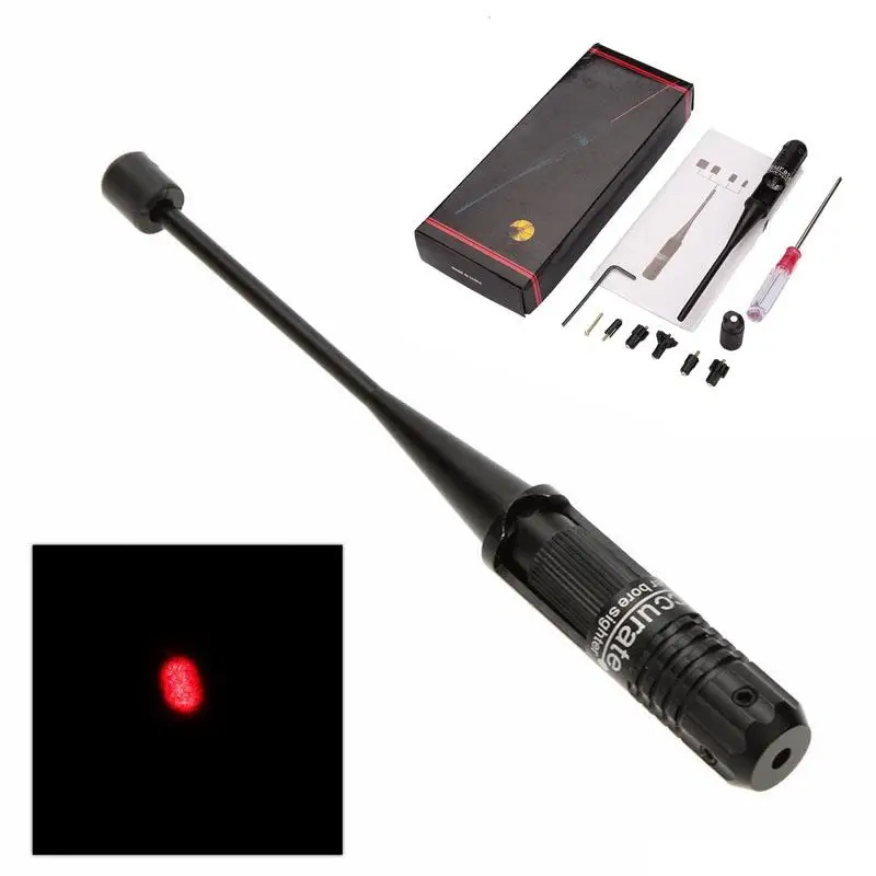 Magorui .22 to.50 Caliber Rifles Laser Adjust Boresighter Bore Sighter Kit for Hunting Laser Sight For Tactical Lasers