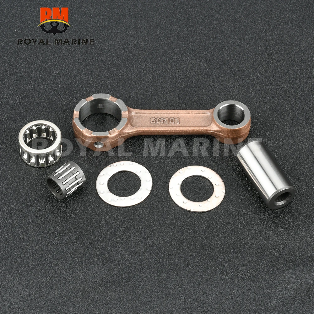Boat Motor Connecting Rod Kit 6G1-11650 6G1-11651 for Yamaha Outboard Engine 6HP 8HP 2 Stroke 6G1-11650-01 6G1-11650-00 Parts