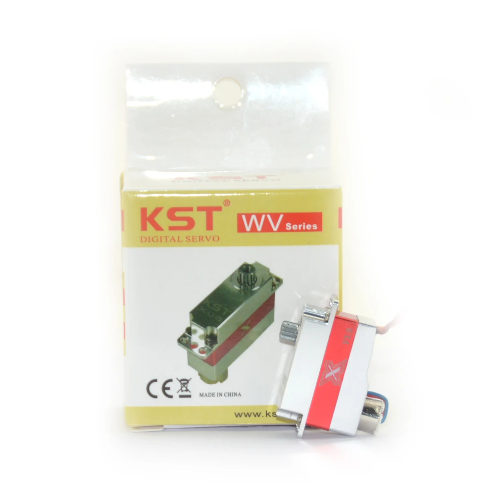 

KST X08 V3.0 Servo Metal Gear Digital 0.09sec Micro Glider 2.8kg Servo Motor For Glider Helicopter Airplane RC Models