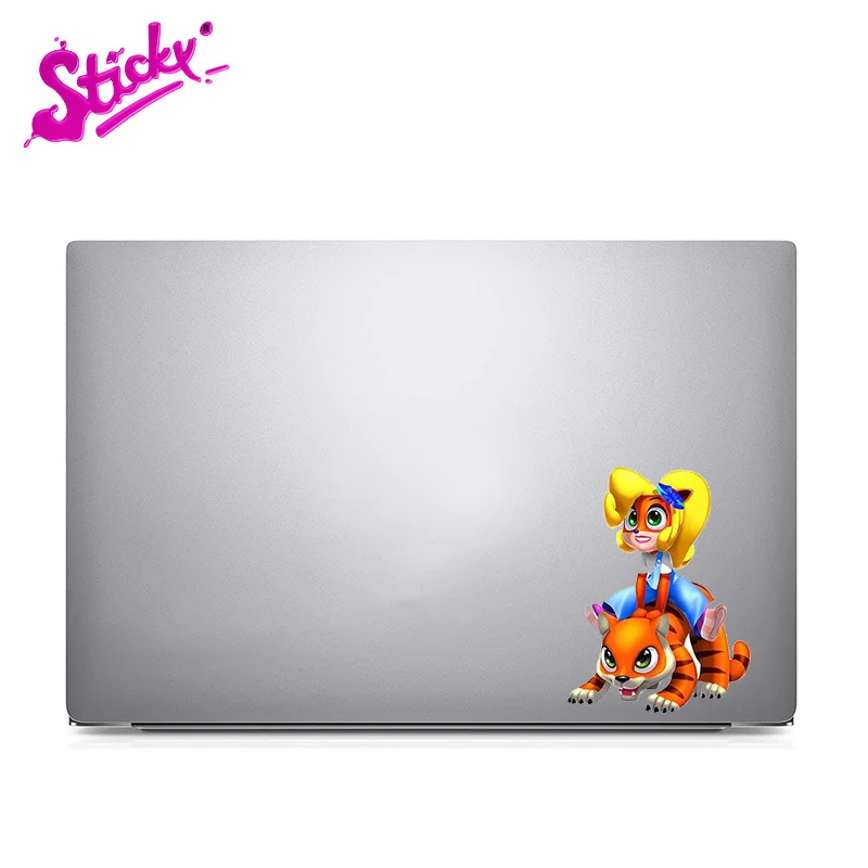 STICKY Game Crash Bandicoot Car Sticker Decal DecorMotorcycle Off-road Sticker Laptop Decal Vinyl