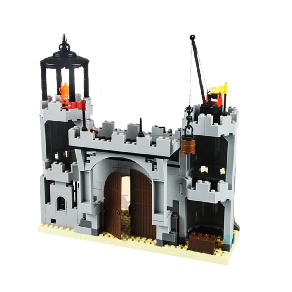 Enlighten Building Block Pirate Castle Rob the Barrack educational Bricks Toy For Boy Gift