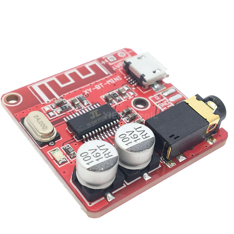 블루투스 오디오 수신기 보드, 블루투스 4.1 MP3 WAV APE FLAC DIY 무손실 디코더 보드 무선 스테레오 음악 모듈 3.7-5V