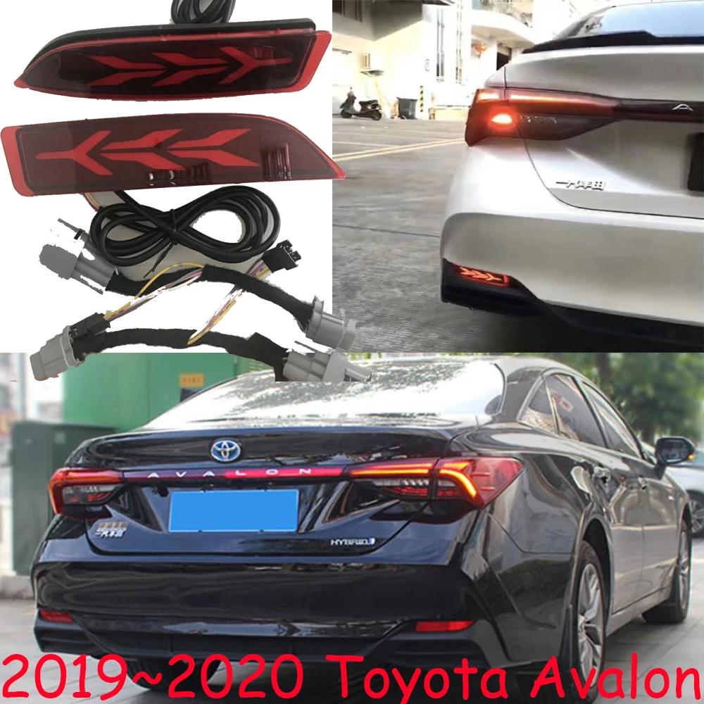 

2pcs car bumer taillight for Toyota Avalon rear light brake 2019~2020y LED car accessories taillamp for Avalon rear light